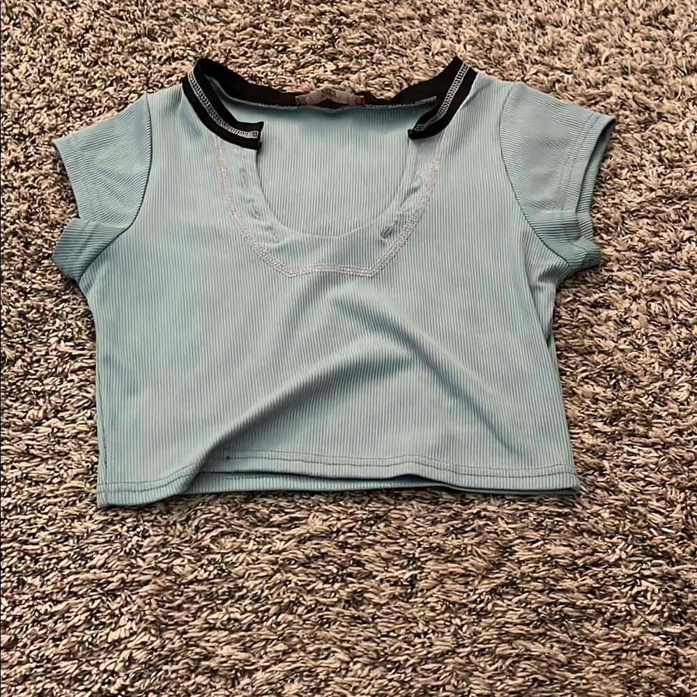 Stylish Blue Women's Top